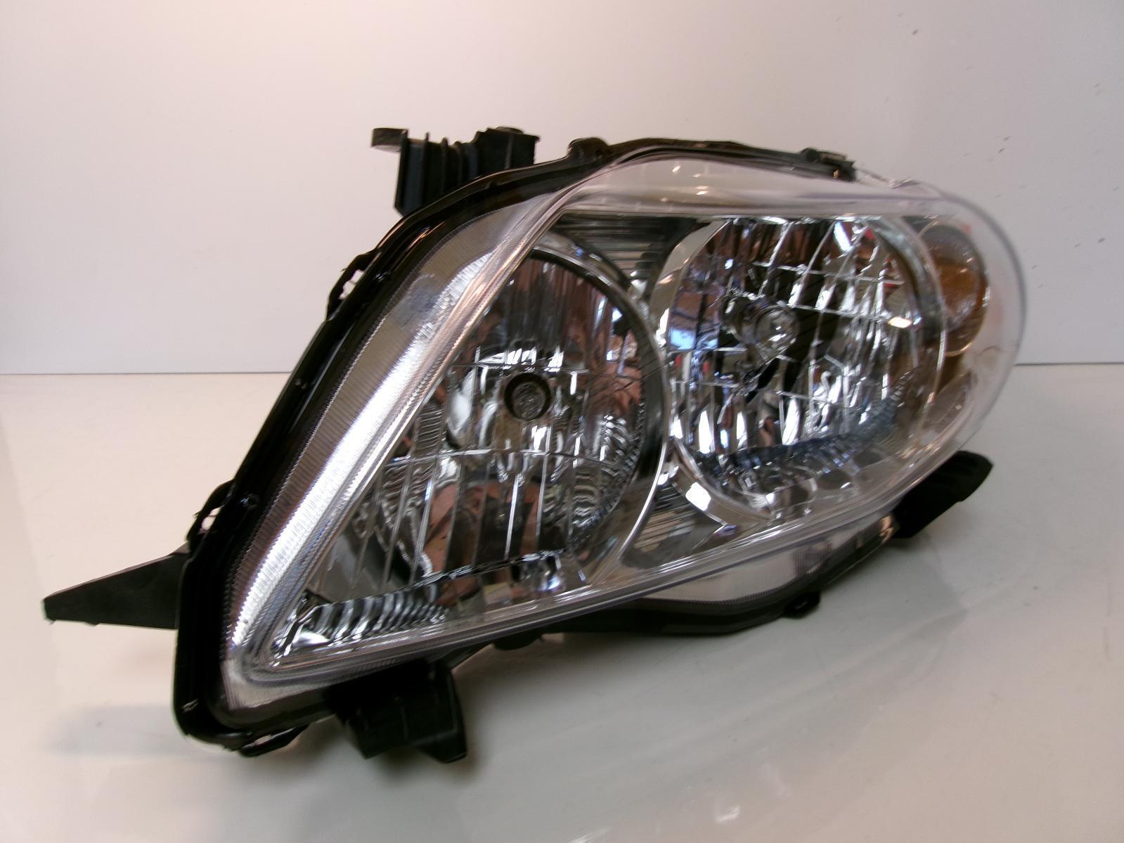 Fits 2009 2010 Toyota Corolla Driver Lh Halogen Headlight - CAPA