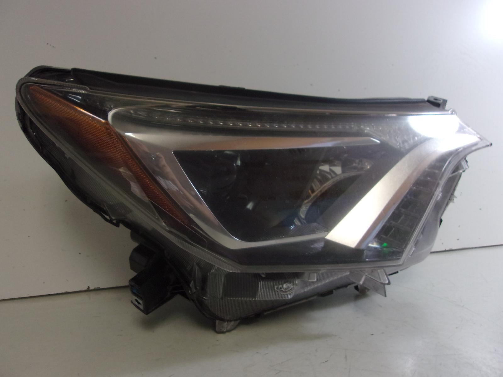 2016 2017 2018 Toyota Rav4 Passenger Rh Halogen Headlight OEM - 0