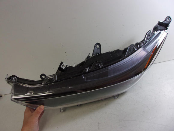 Fits 2019 - 2023 Toyota Rav4 Driver Lh Led Reflector Headlight W/ Black Trim