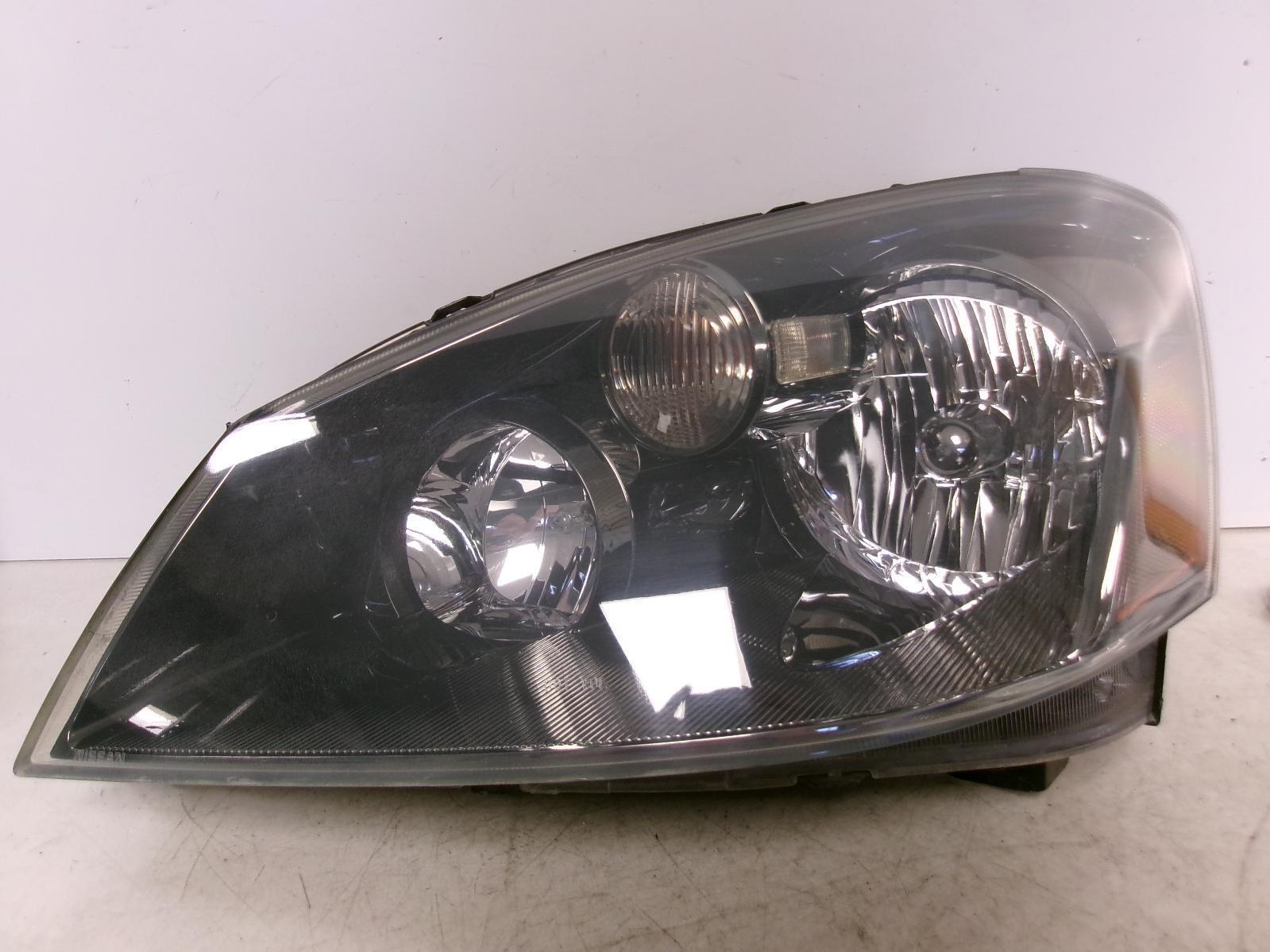 2005 2006 Nissan Altima Driver Lh Black Trim Headlight OEM