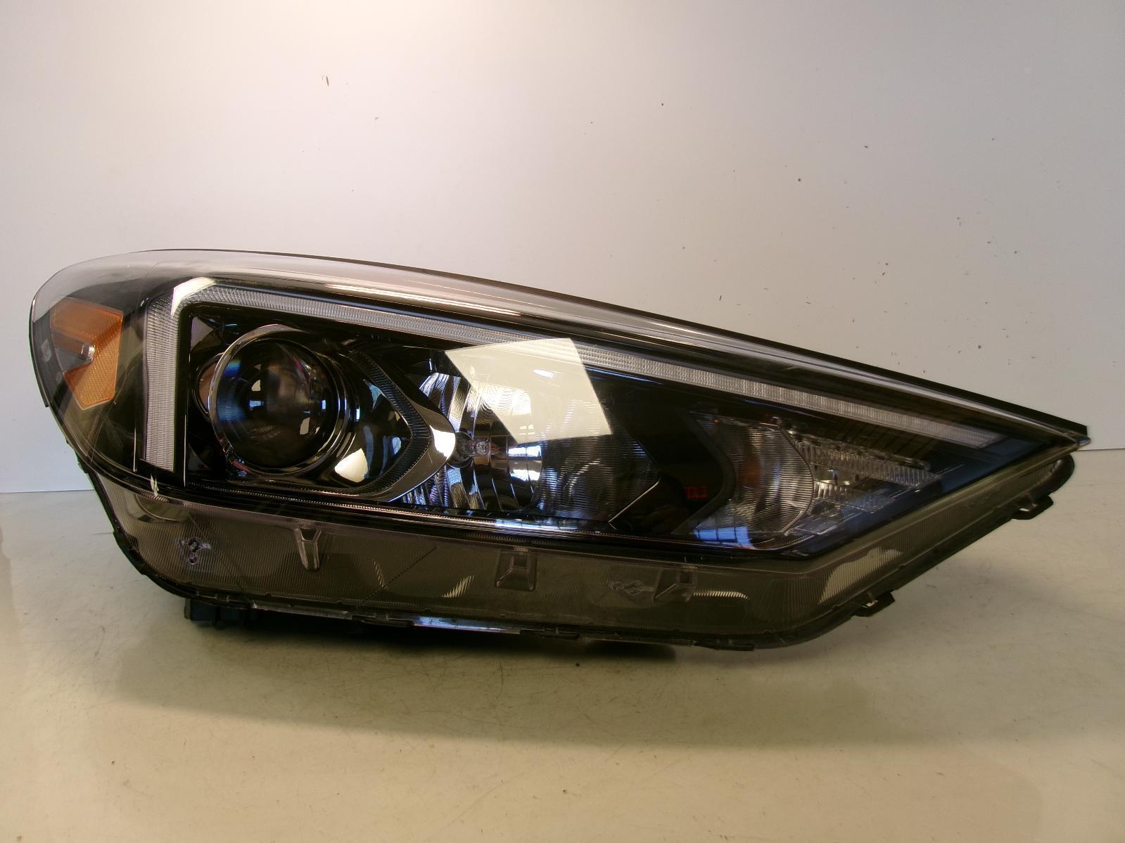 2019 2020 2021 Hyundai Tucson Passenger Rh Halogen Headlight W/ Led OEM