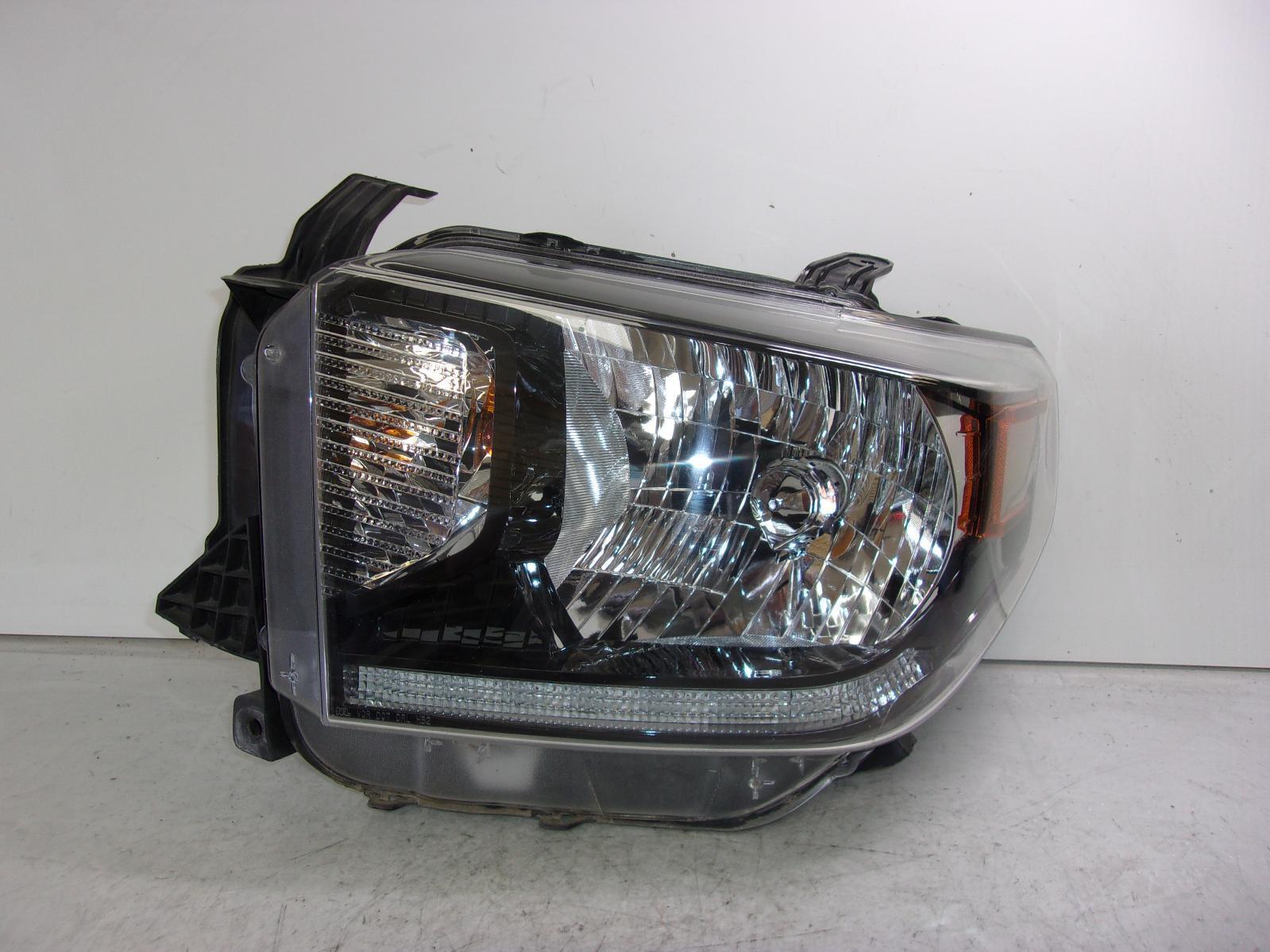 2014 2015 2016 2017 Toyota Tundra Lh Driver Halogen Headlight OEM