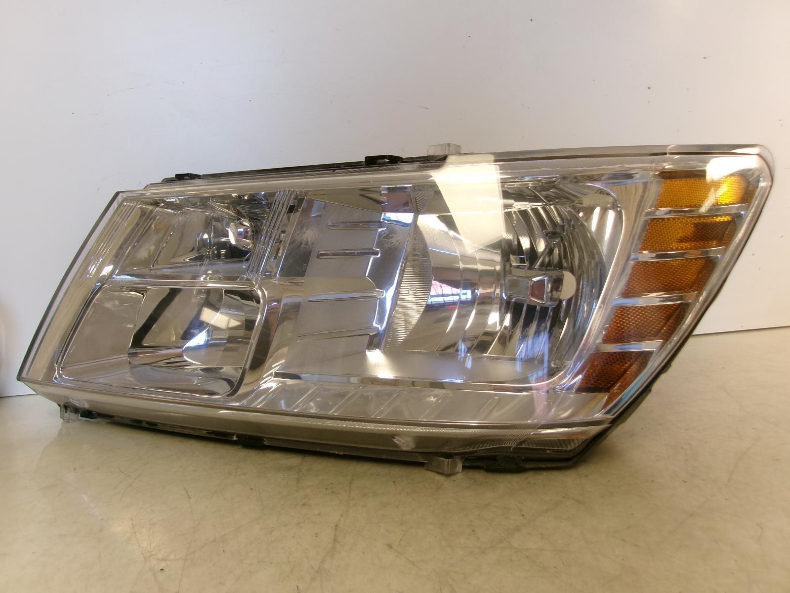 2009 - 2020 Dodge Journey Driver Lh Halogen Chrome Headlight OEM