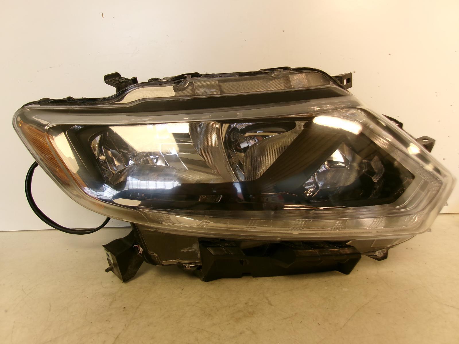 Fits 2014 2015 2016 Nissan Rogue Passenger RH Halogen Headlight w/ Led DRL