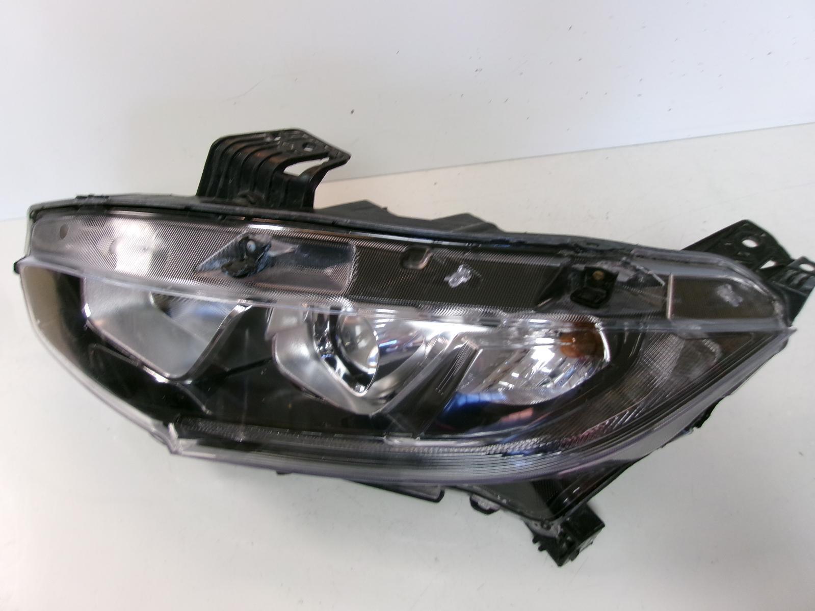 2016 Honda Civic Driver Lh Halogen Headlight OEM