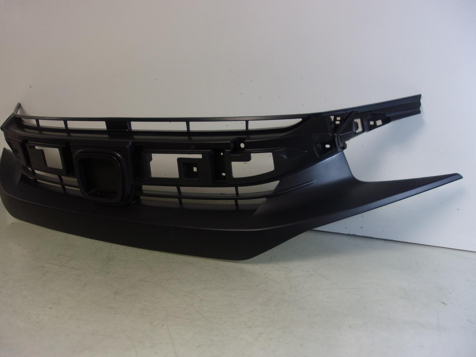 Fits 2016 2017 2018 Honda Civic Front Upper Grille - 0