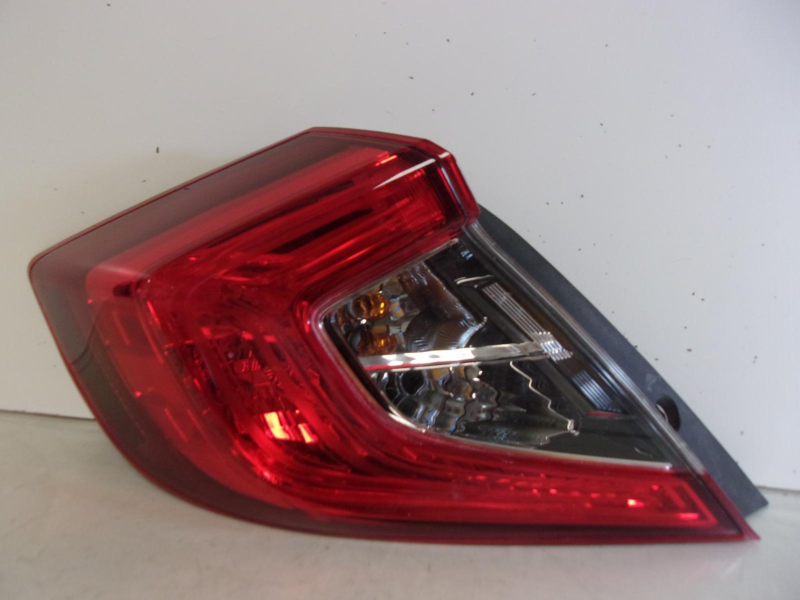 2016 2017 2018 2019 2020 2021 Honda Civic Sedan Driver Outer Tail Light OEM