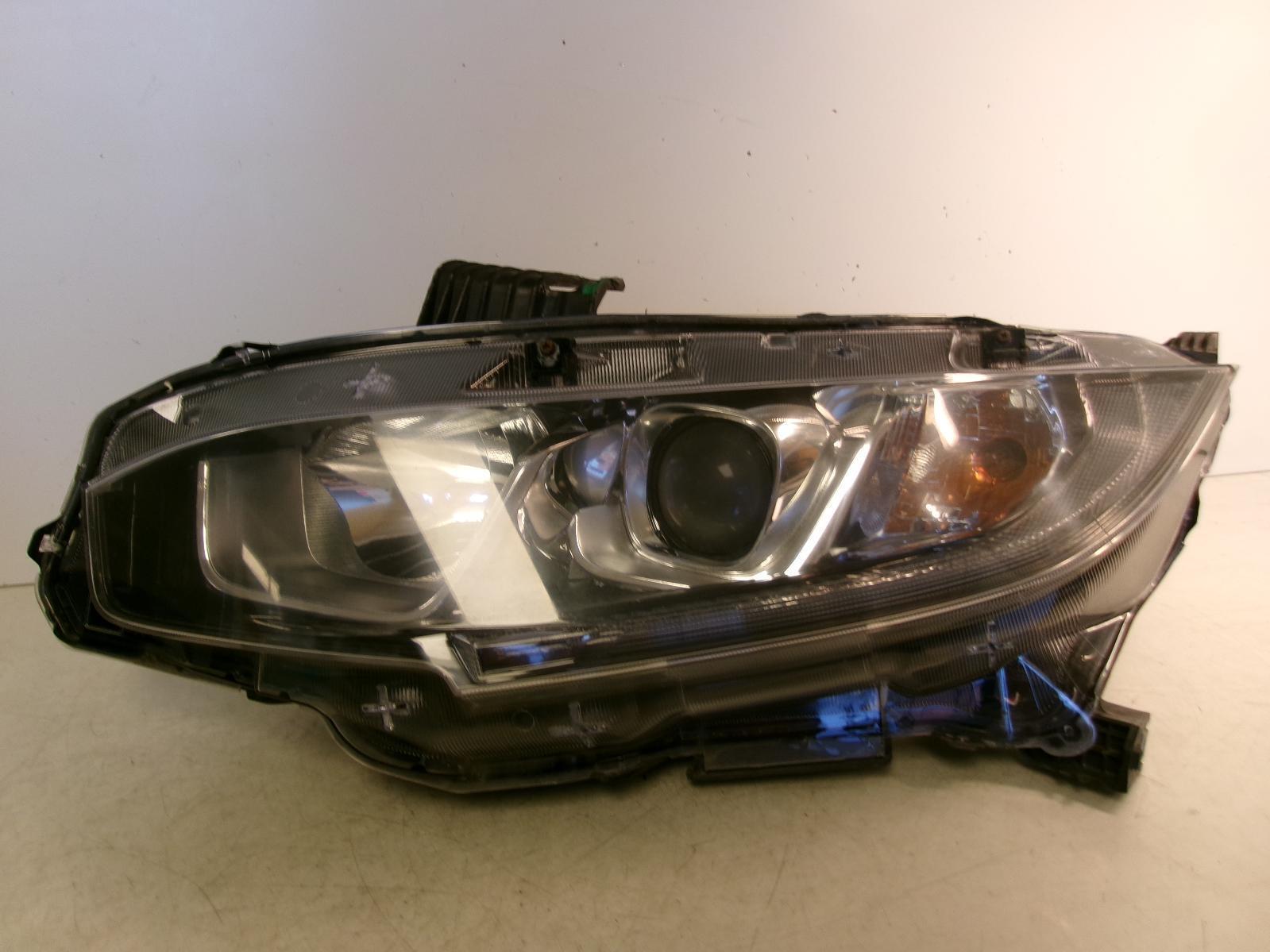 2016 2017 2018 2019 2020 Honda Civic Driver Lh Halogen Headlight OEM