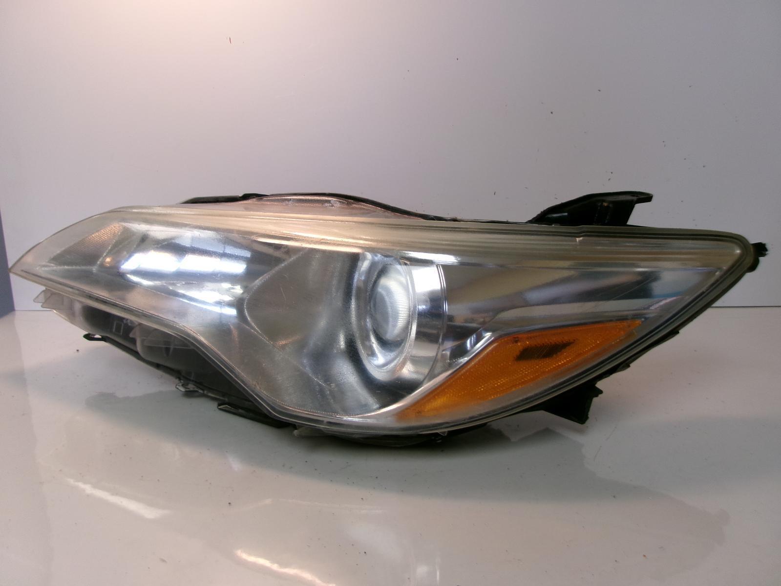 2015 2016 2017 Toyota Camry Driver Lh Halogen Headlight W/ Chrome Trim OEM