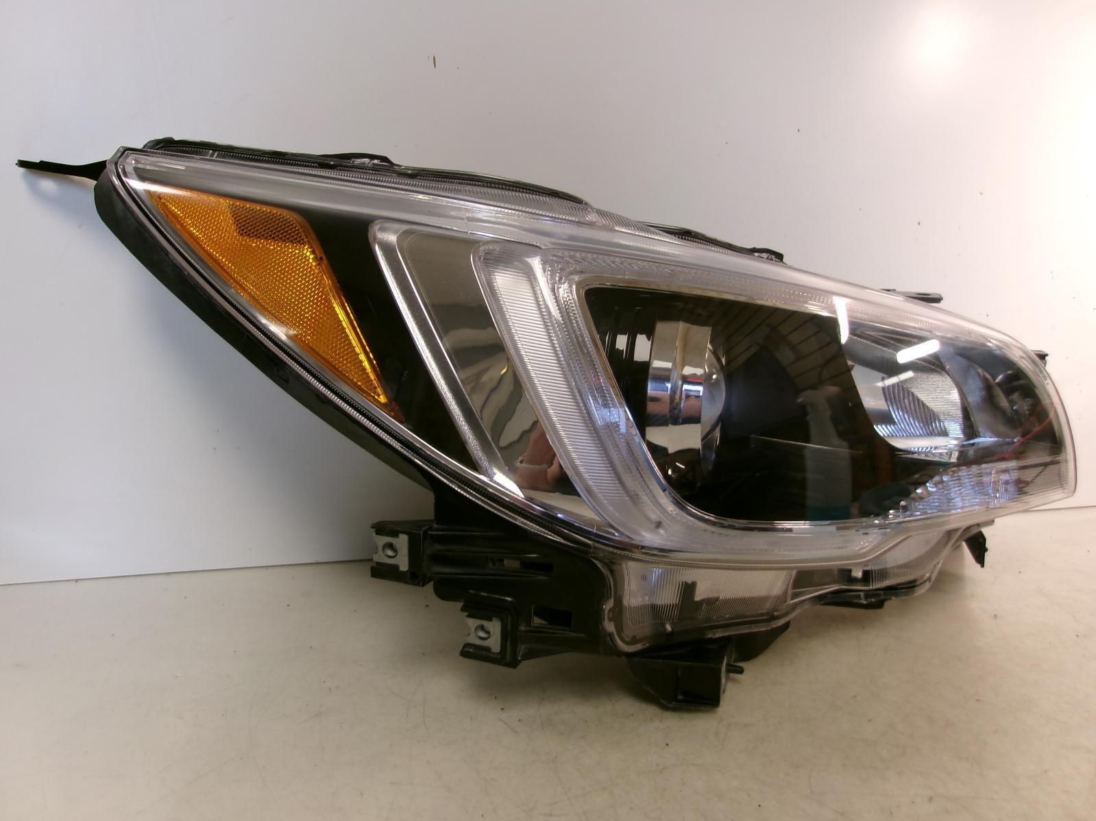 2015 2016 2017 Subaru Legacy Passenger Rh Halogen Headlight W/ Led Oem