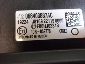 2018 2019 2020 2021 2022 Dodge / Jeep Gateway Control Module OEM - 0