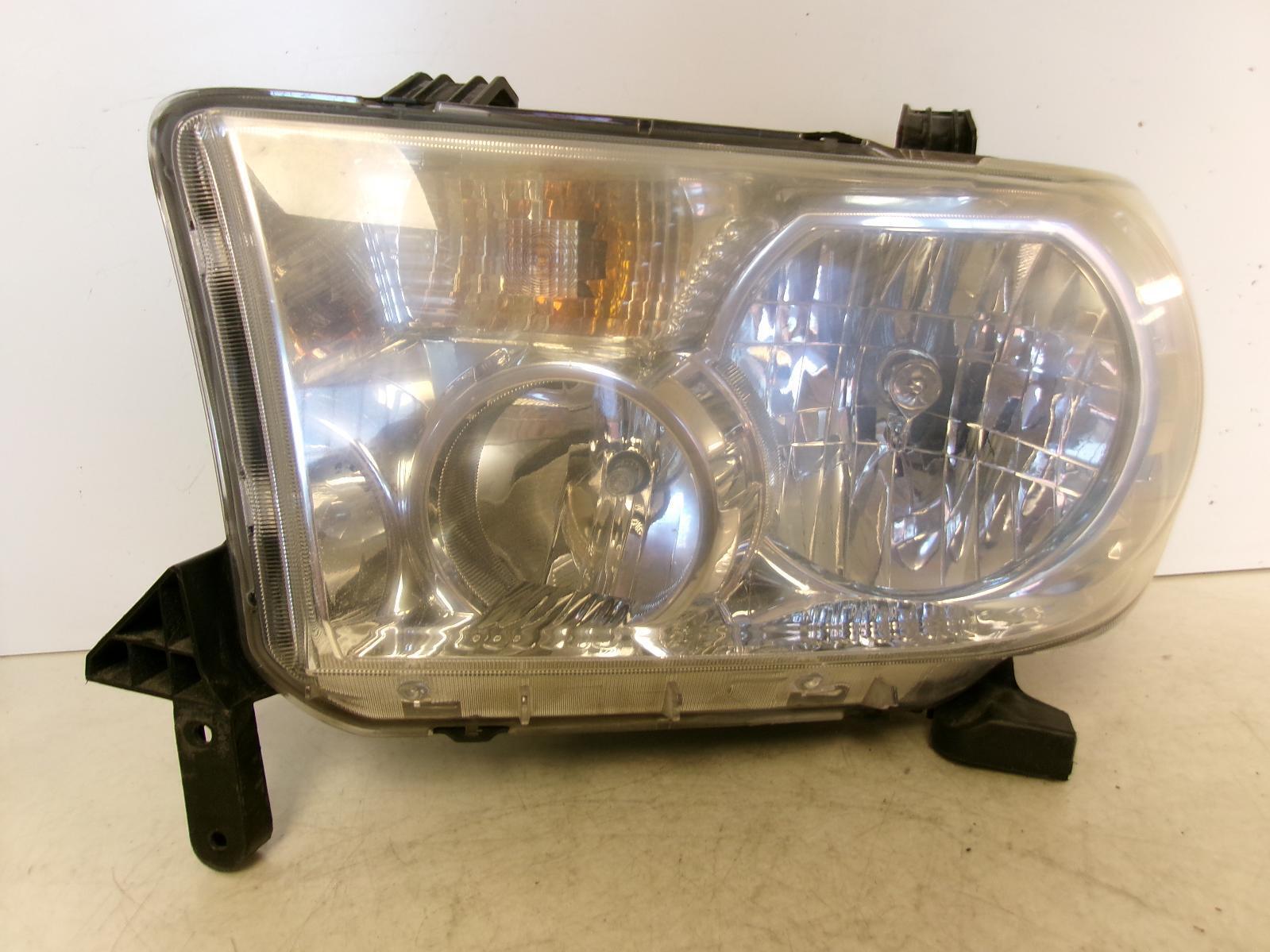 2007 2008 2009 Toyota Tundra Driver Lh Halogen Chrome Headlight OEM