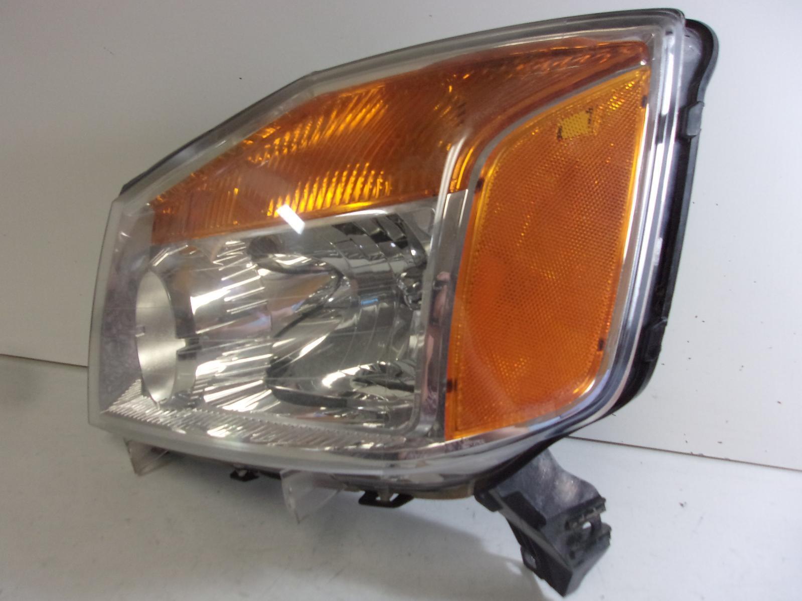 2008 - 2015 Nissan Titan Driver Lh Halogen Headlight OEM - 0