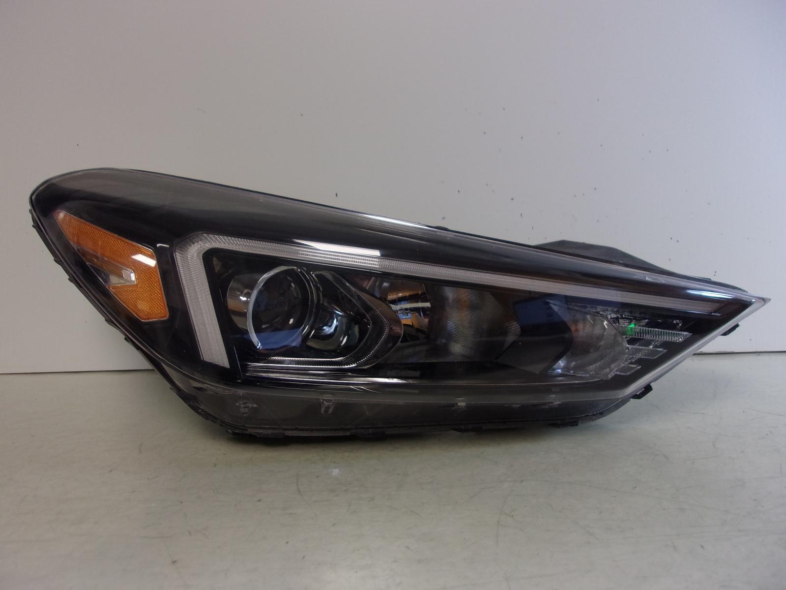 2019 2020 2021 Hyundai Tucson Passenger Rh Halogen Headlight W/ Led Accents OEM