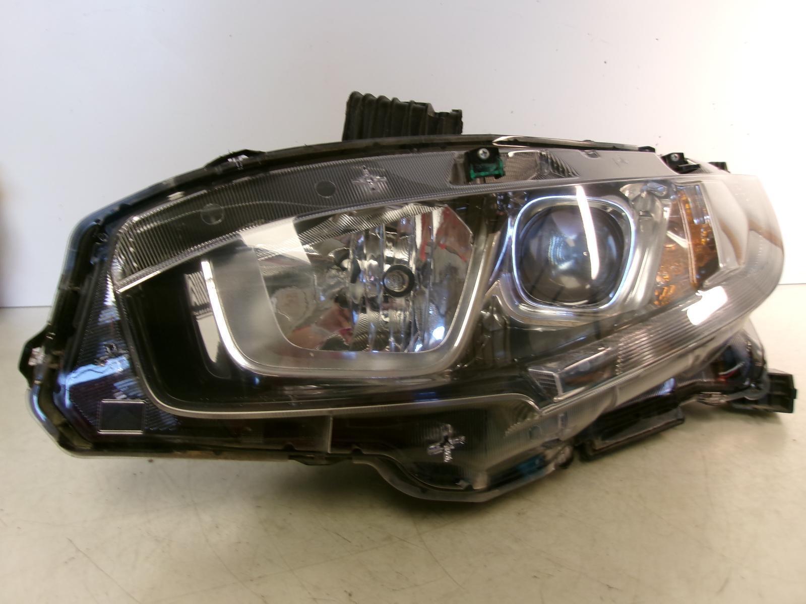 2016 2017 2018 2019 2020 Honda Civic Driver LH Halogen Headlight OEM