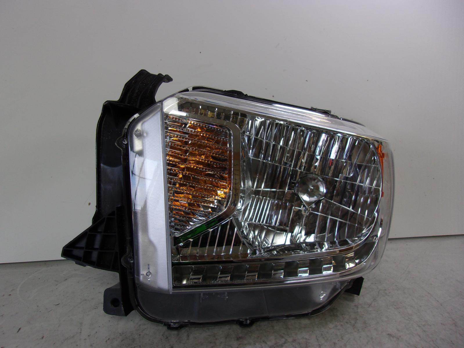 Fits 2014 2015 2016 2017 Toyota Tundra Driver LH Headlight by TYC - CAPA