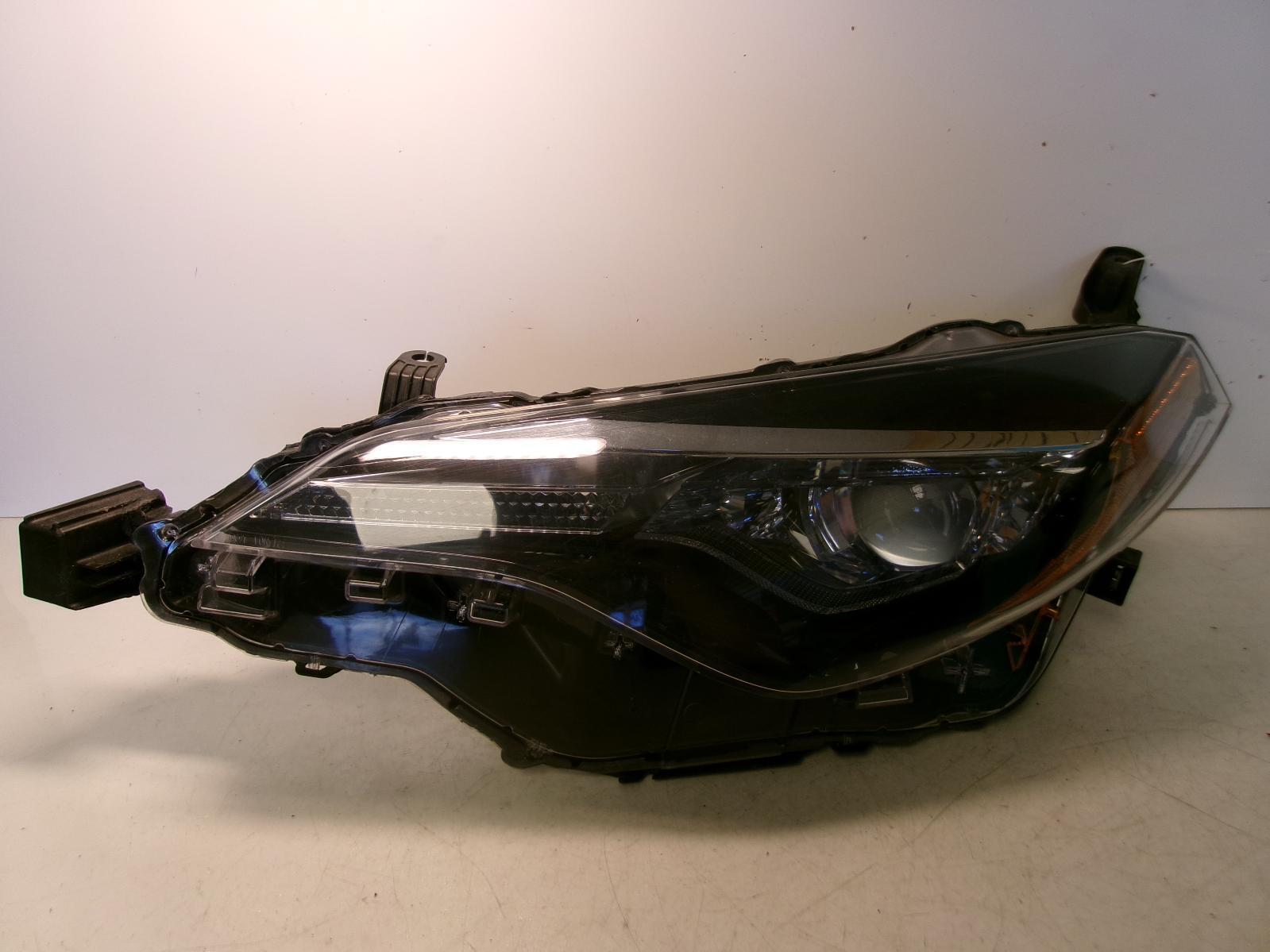 2017 2018 2019 Toyota Corolla Sedan Driver Lh Bi Led Headlight OEM