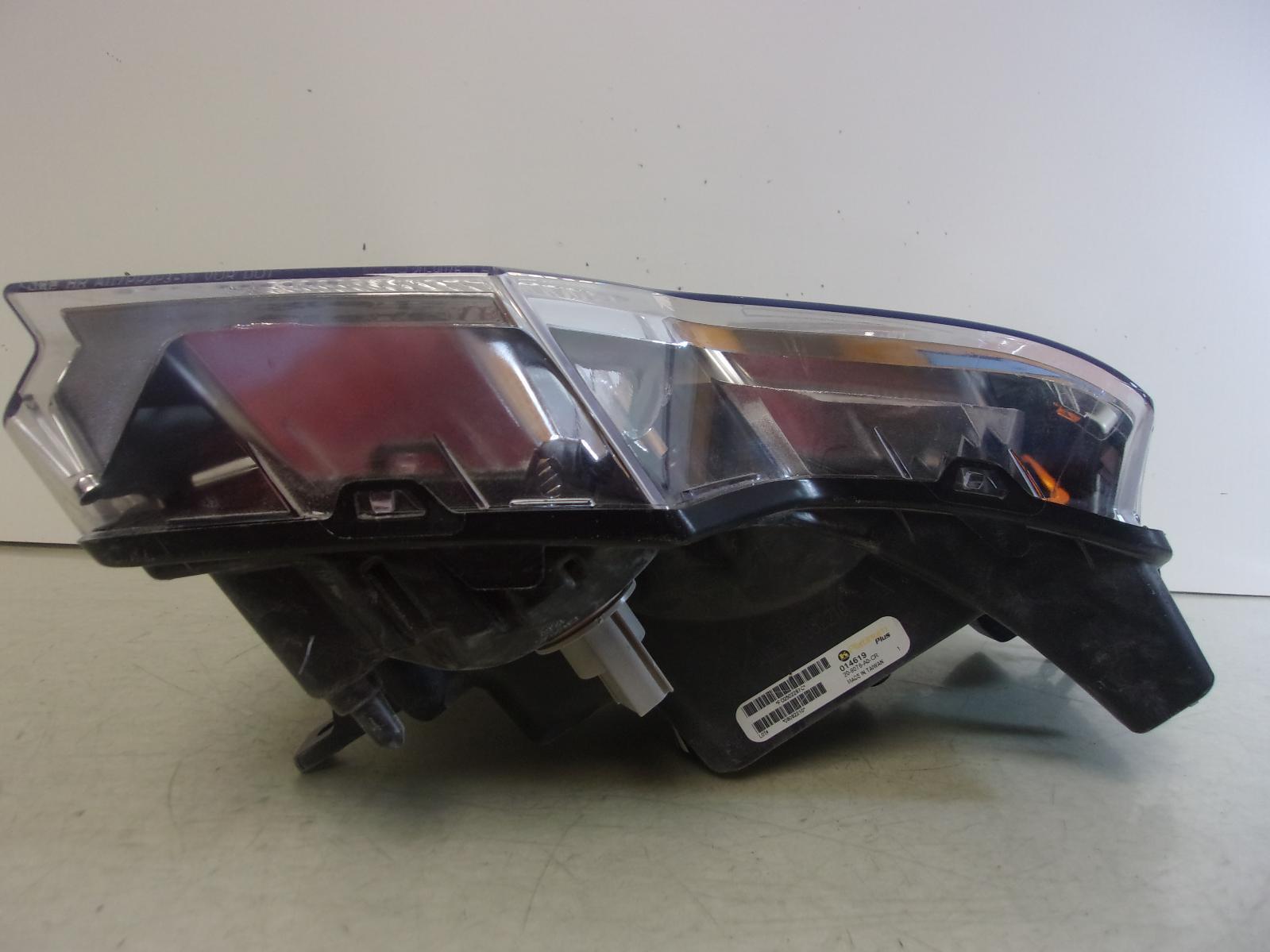 Fits 2009 - 2014 Ford F150 Driver LH Halogen Headlight w/ Bright Trim - Capa