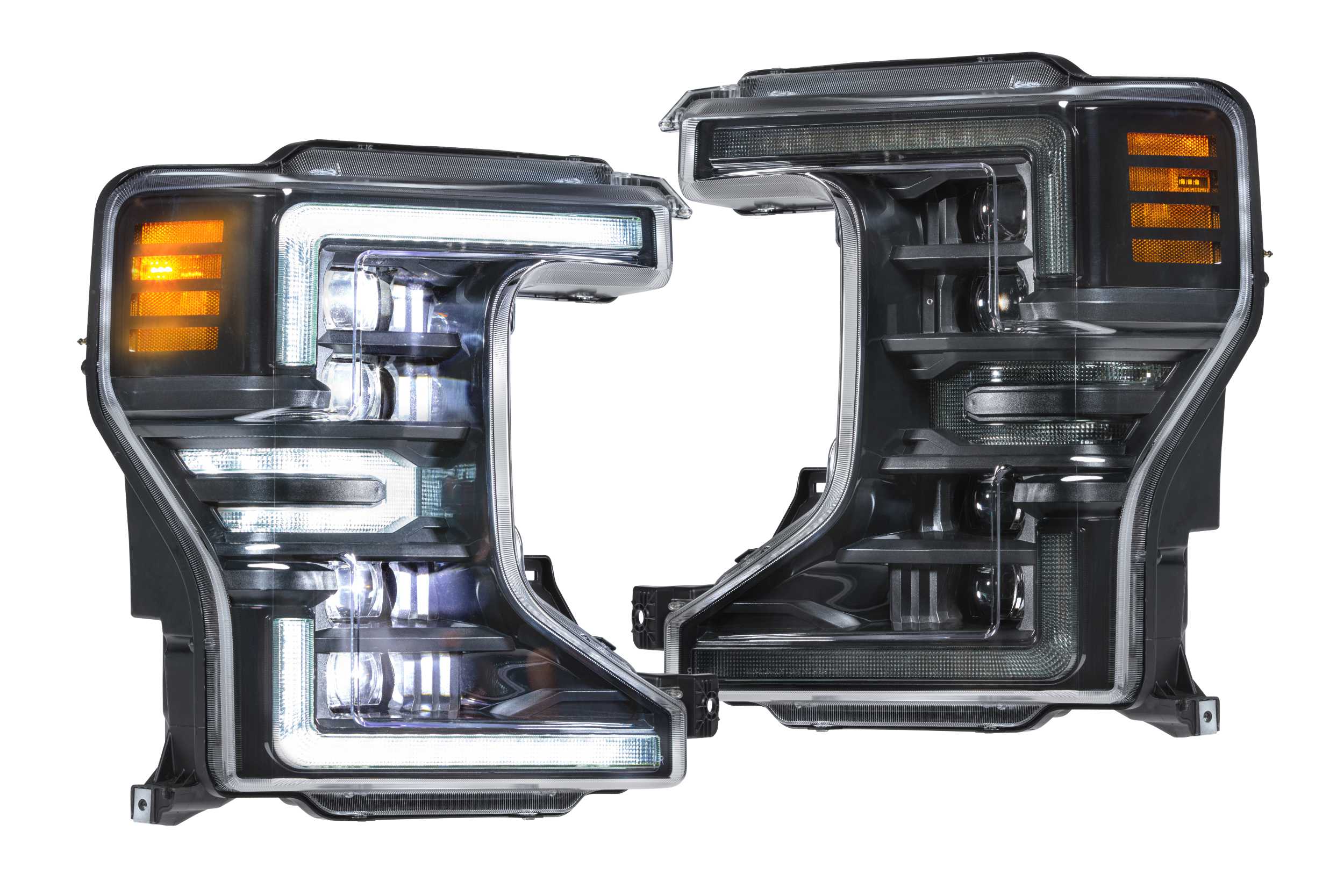 XB LED Headlights: Ford Super Duty (20-22) (Pair / ASM)