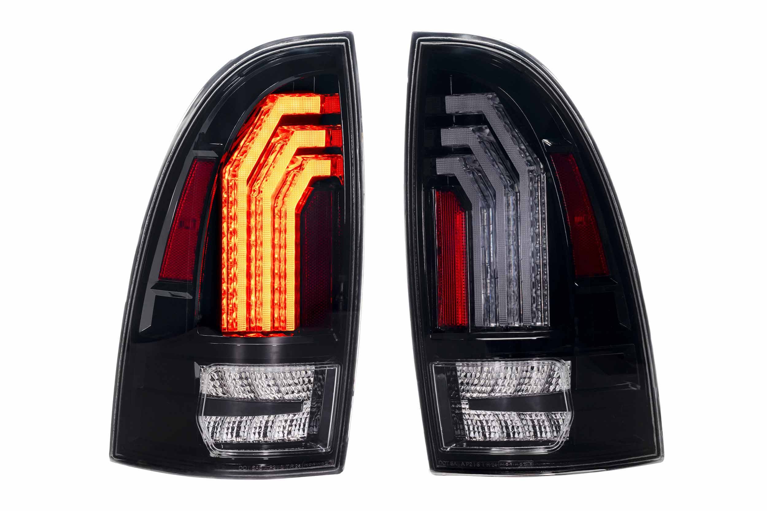 XB LED Tail Lights: Toyota Tacoma (05-15) (Clear Lens / Set)