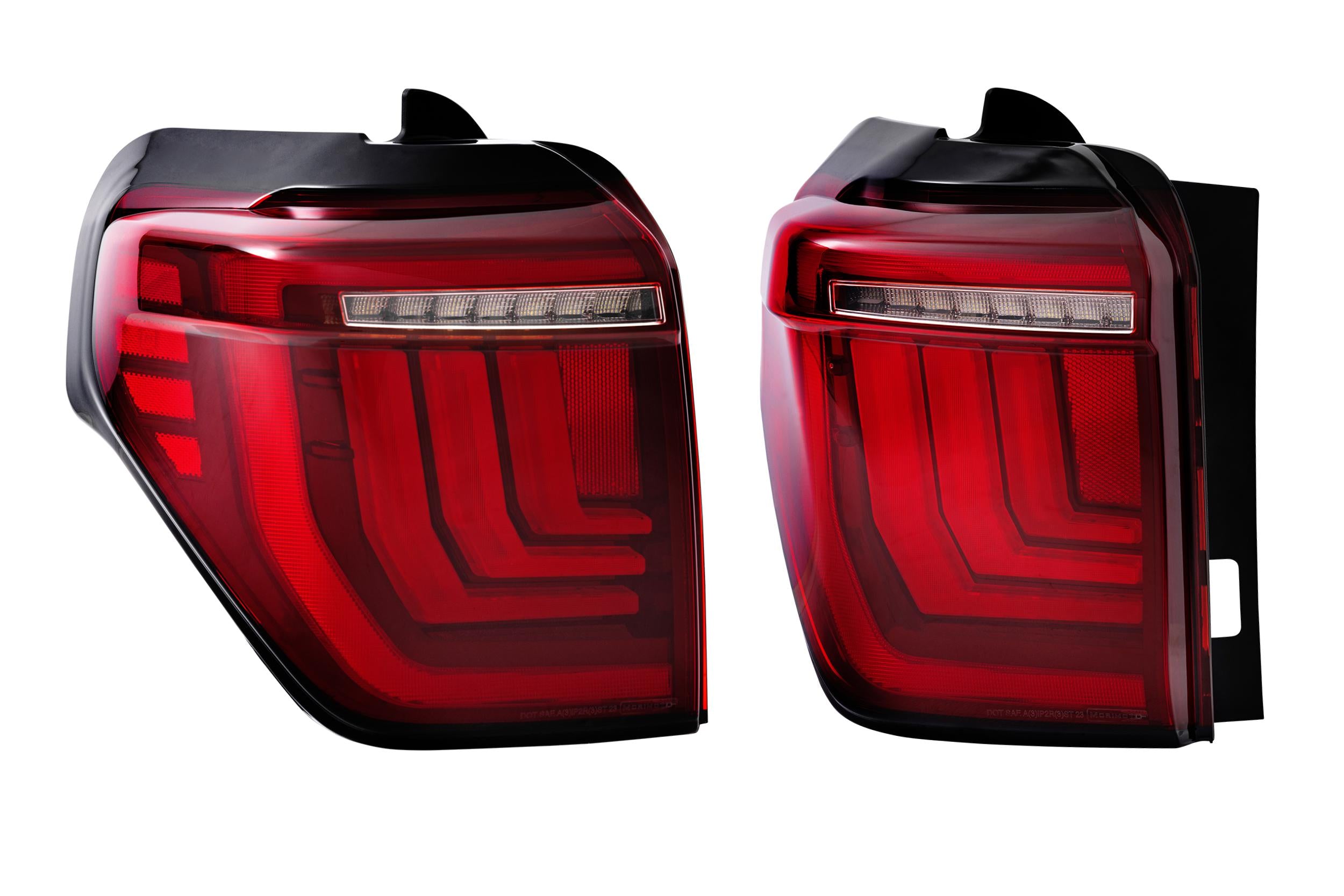 XB LED Tail Lights: Toyota 4Runner (10-24) (Red / Set) (Gen II)