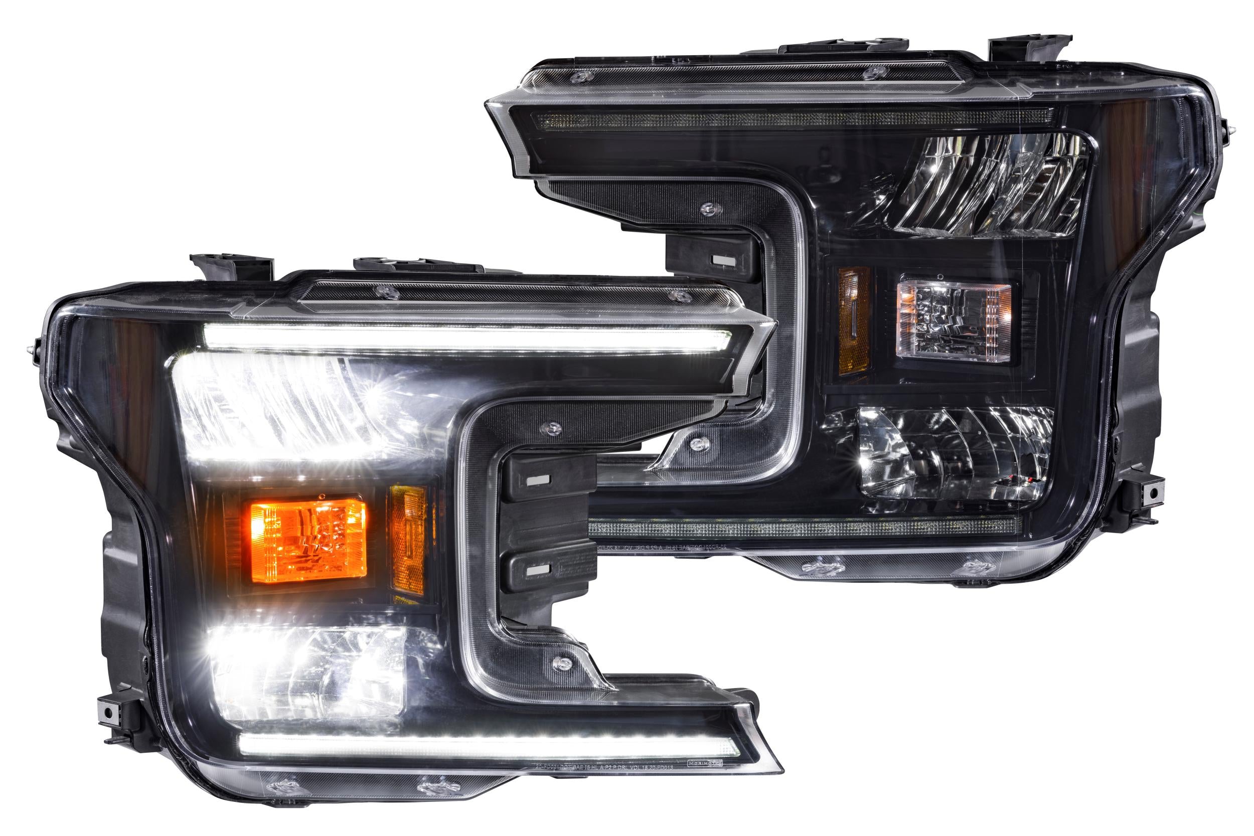 XB Hybrid-R LED Headlights: Ford F150 (18-20) (Pair / ASM)