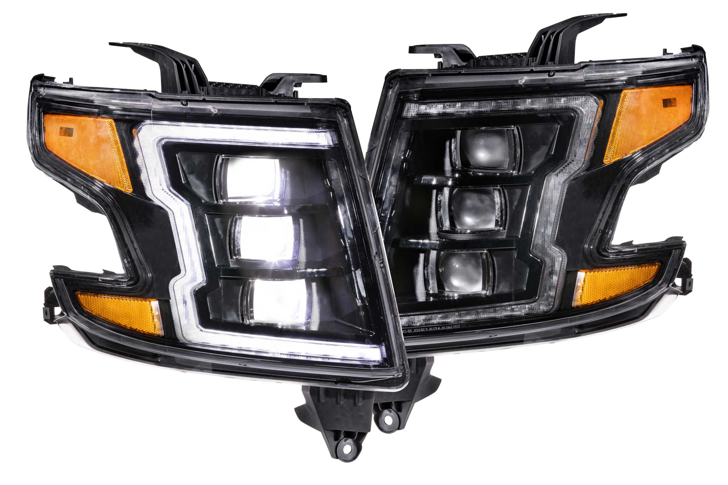 XB LED Headlights: Chevrolet Tahoe/Suburban (15-20) (Pair / ASM)